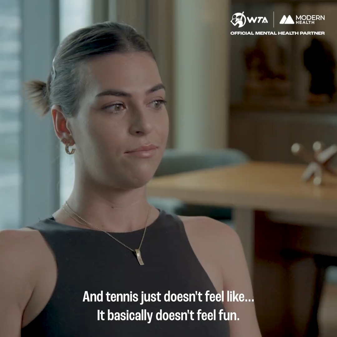 "It really took a lot of soul-searching." Ajla Tomljanovic opens up with Donna Vekic around how she has addressed her doubts in life 🧠 Watch Part 2 of their episode of ‘The Real Me’ with Modern Health 🎥