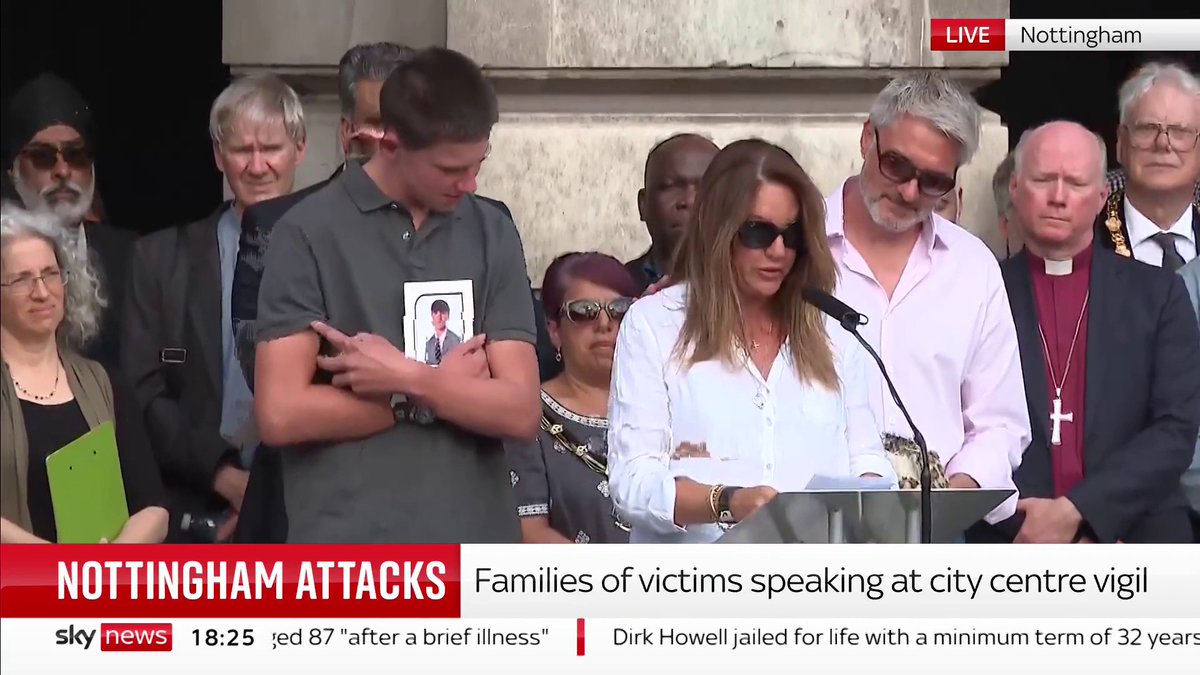 Barnaby was 'more than a victim of a senseless murder'. The mother of Barnaby Webber, Emma Webber said the suspect is "just a person, please hold no hate that relates to any colour, sex or religion" 📺 Sky 501, Virgin 602, Freeview 233 and YouTube
