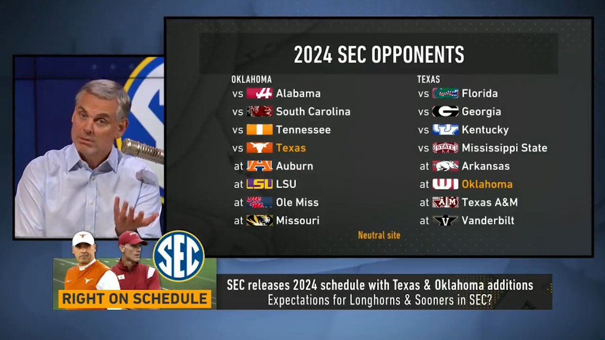 "Keep your eye on Oklahoma. Are they going to be the second program in our adult life that disappears?" — @ColinCowherd