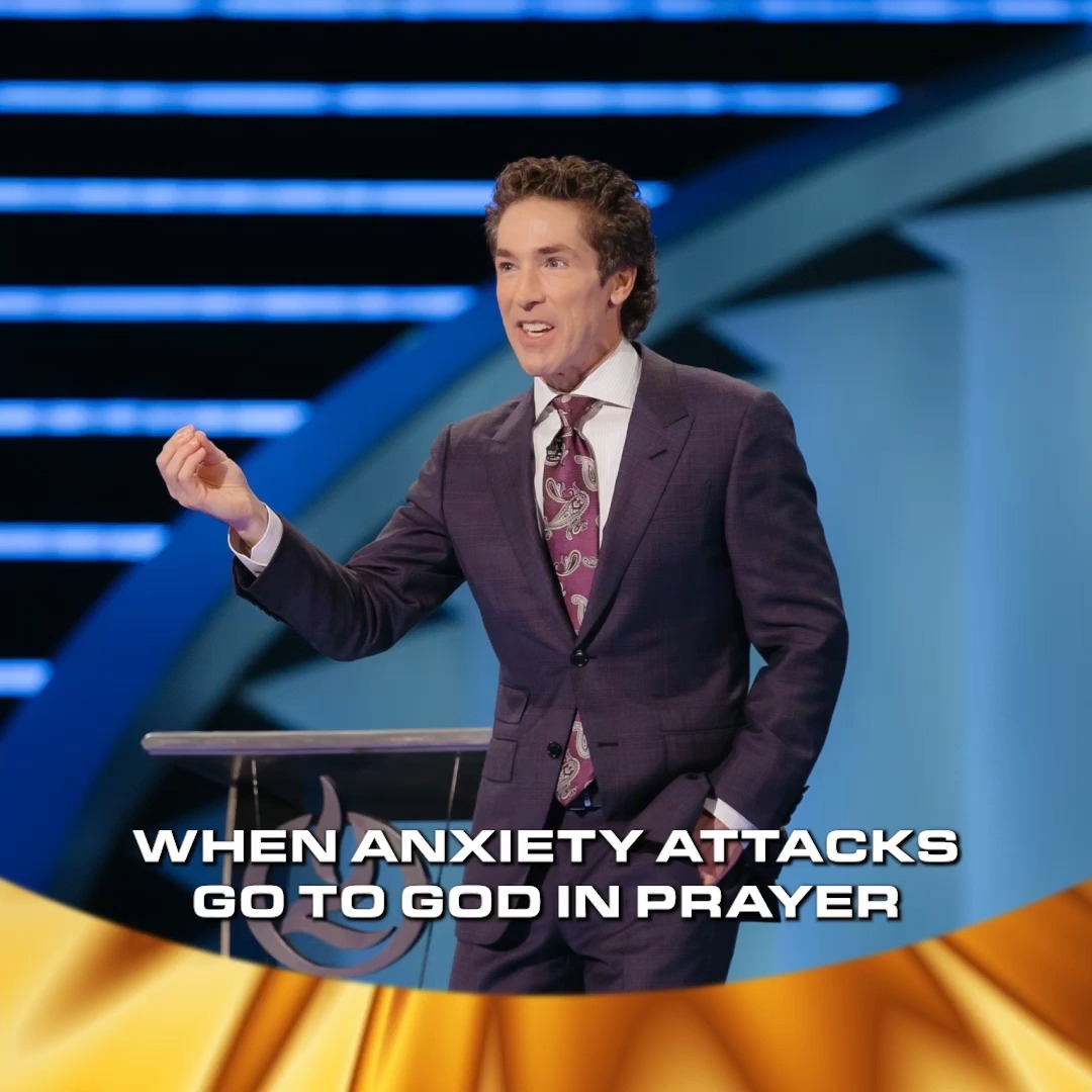 Here’s the promise: “The peace of God, which passes understanding, will guard your heart and mind.” Notice it’s the peace of God. It’s not normal peace. It’s peace in the midst of the storm. Tune into Joel’s message today, "The Antidote for Anxiety"!