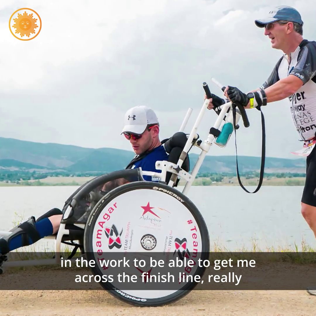Ahead of Father’s Day, David Begnaud traveled back to Michigan to check in with the father-son triathletes who are defying the odds. Tomorrow, he shares their inspiring conversation — and a special surprise.