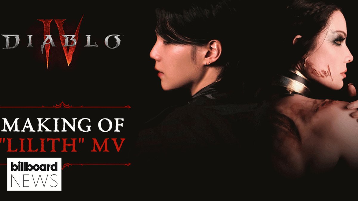 BTS' SUGA and halsey give fans a behind the scenes look at the making of their music video for "Lilith." #BillboardNews