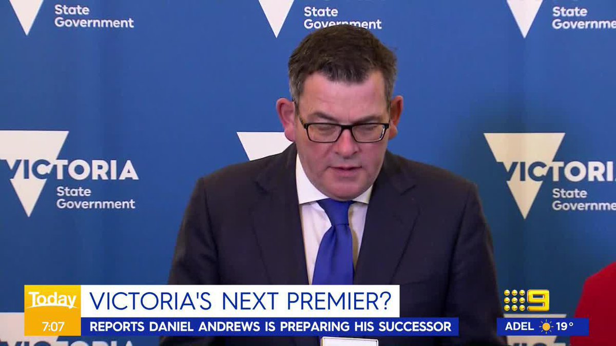 Questions hang over Daniel Andrews' political career this morning, with reports he is close to stepping back from his role as Premier of Victoria. Izabella Staskowski #9News