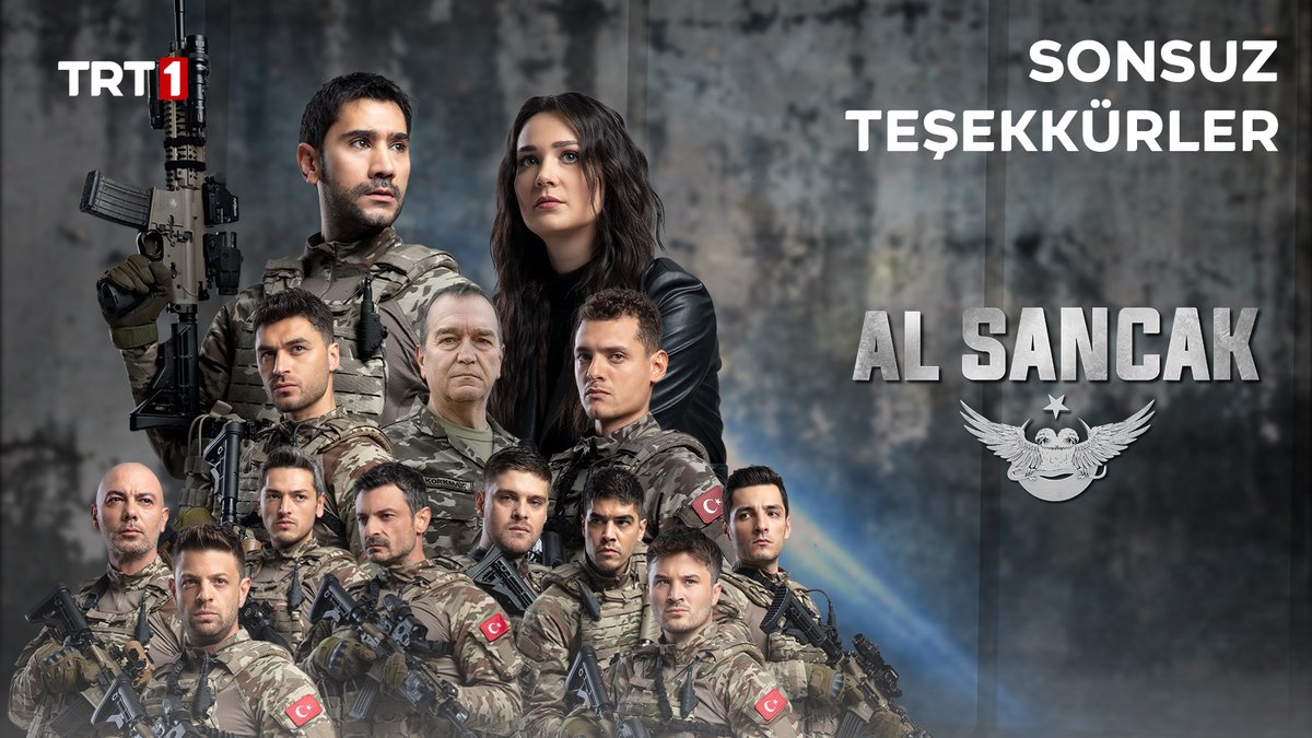 Bizleri yalnız bırakmayan seyircilerimize sonsuz teşekkürler. Yeni sezonda görüşmek üzere…🔥🫡 #AlSancakDizisi TRT 1