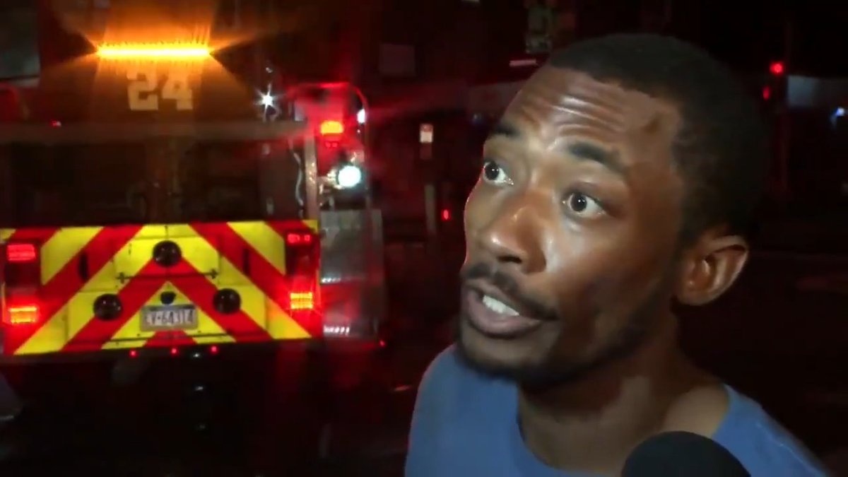 This man was a hero for catching babies out of a burning building ... "unlike Agholor" 😭 #NFL | #FlyEaglesFly