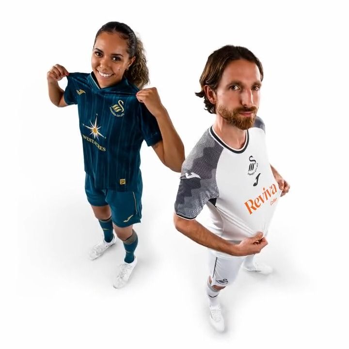 Introducing our 2023-24 home and away kit… Shop now 👉 Joma Sport UK | #Swans