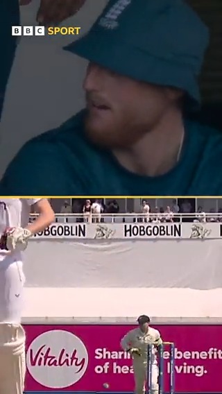 Ben Stokes is all of us! 😲 WHAT a way to get the #Ashes up and running. #BBCCricket #Ashes