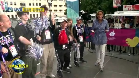 “Each and every one of you, you’re already a winner.” Robin Roberts spotlights some of the amazing athletes at #Berlin2023.