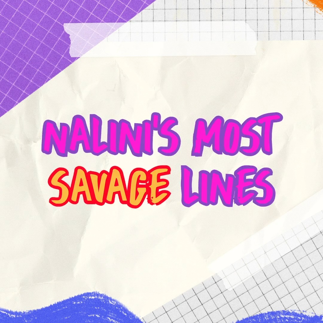 nalini keeps is ALL the way real and then some!