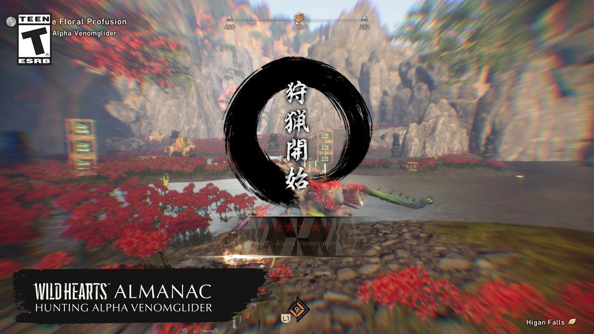 WILD HEARTS Almanac | Hunting Alpha Venomglider Alpha Venomglider has swooped into Akikure Canyon, bringing materials for new weapons, an armor set, and a new eyeglasses ornament. Stay nimble hunter - poison rains down from the sky! 🐿️💀 #PlayWildHearts