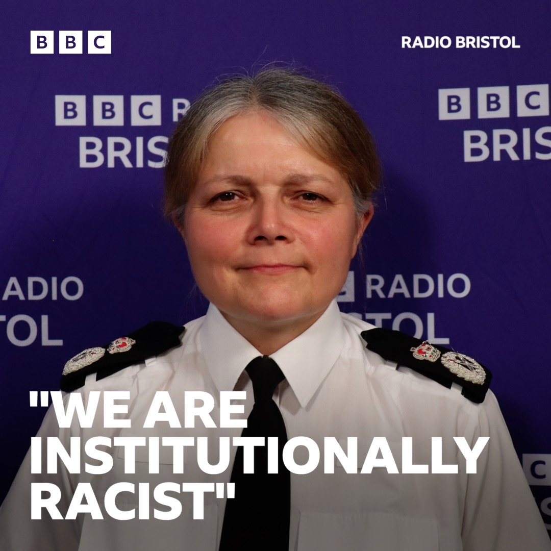 Fire yourself then, you daft cow. If you admit to being in charge of a racist police force, then you should resign.