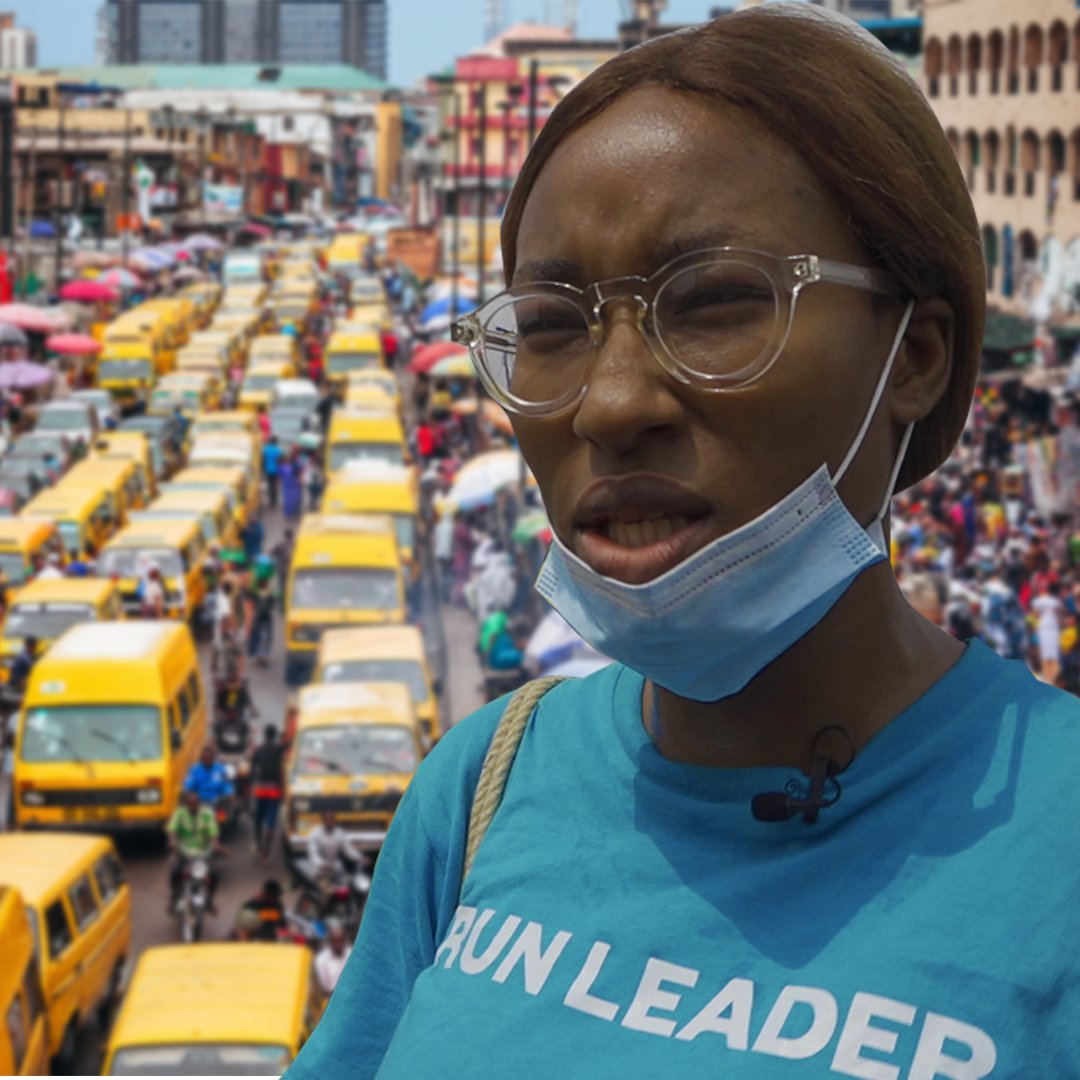 "The Lagos of my dream is a place where people don’t have to think before knowing that quality air is actually very important." 30,000 people a year die in Lagos, Nigeria from pollution-related disease. Azeezat Olaoluwa 💙 meets two people on a mission to improve air quality.