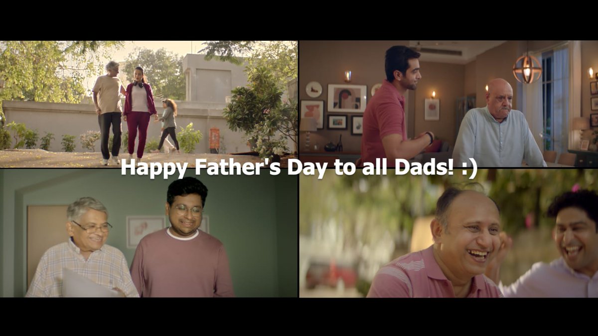 Being a dad means going through a whole lot of emotions. This one's for all the dads, young and old. :) Axis Bank wishes you all a Happy Father's Day! Also, as you enjoy the film, don't forget to explore the incredible 7.85% interest rate on Fixed Deposits for senior citizens!