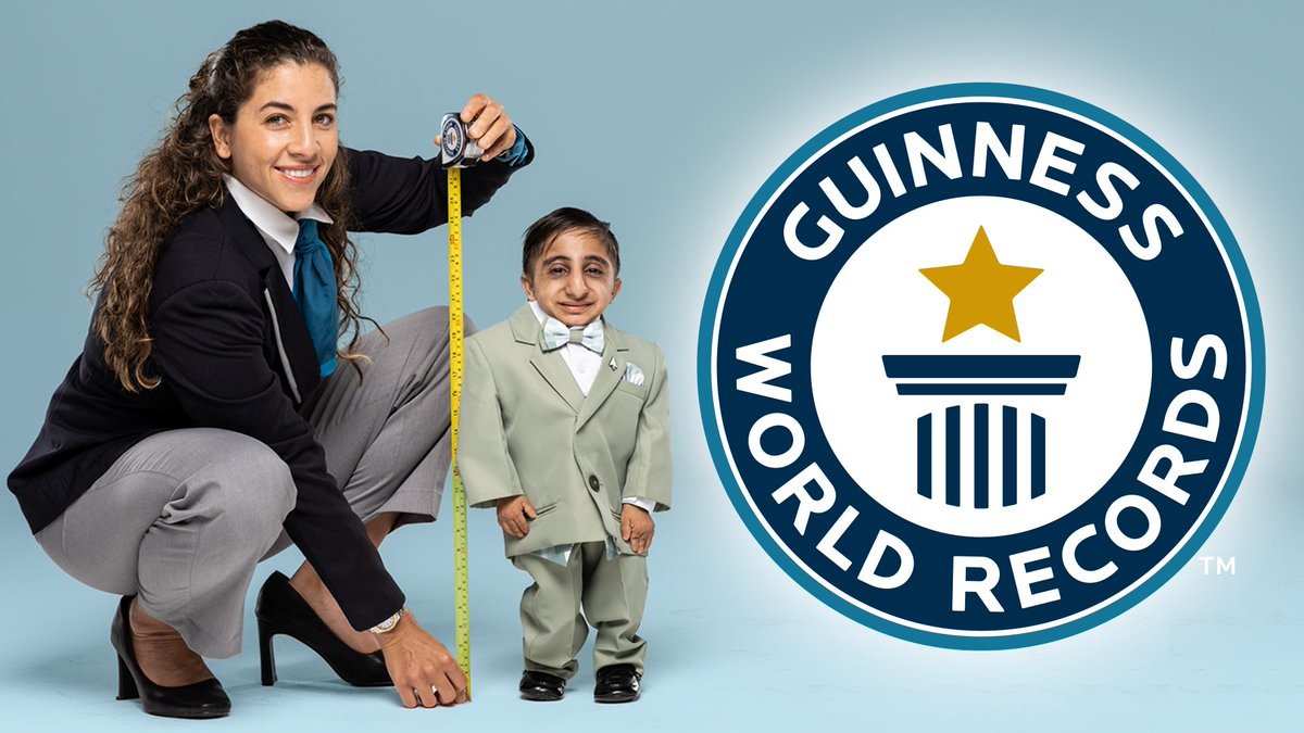 Say hello to Afshin, the world's shortest man 👋