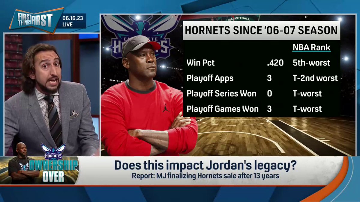 Should Jordan’s horrific ownership tenure be held against him in the GOAT convo? Of course not. But his shoes, logo & aura should’ve never been part of the argument, either. If you want to include one, you’ve gotta include all of it. 🤷♂️🤷♂️🤷♂️