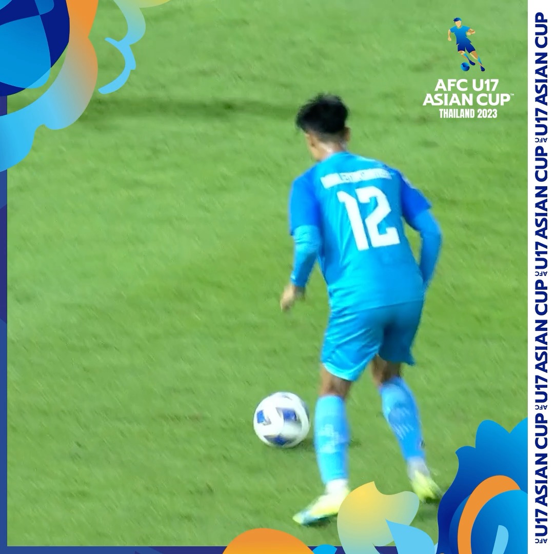 Ball-Launcher 🚀 🇮🇳 Malemngamba Singh's goal was a volley masterpiece 🖼️ #AFCU17 | #INDvVIE
