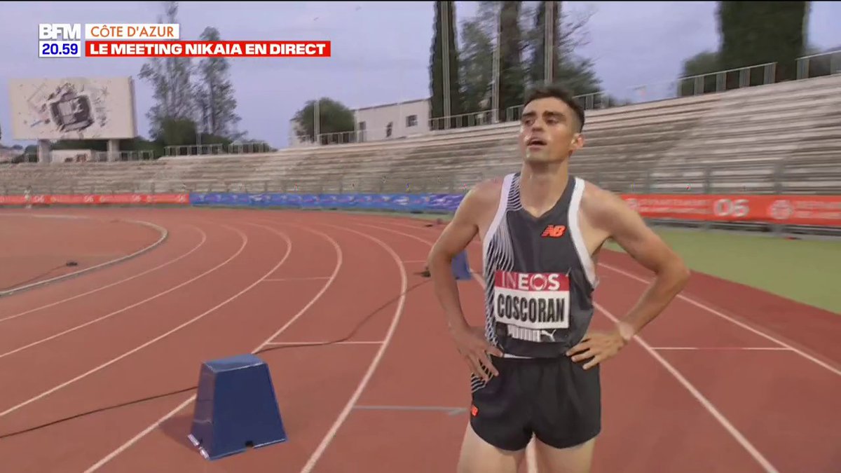 Au Meeting Nikaïa à Nice, Andrew Coscoran remporte le 1500m masculin