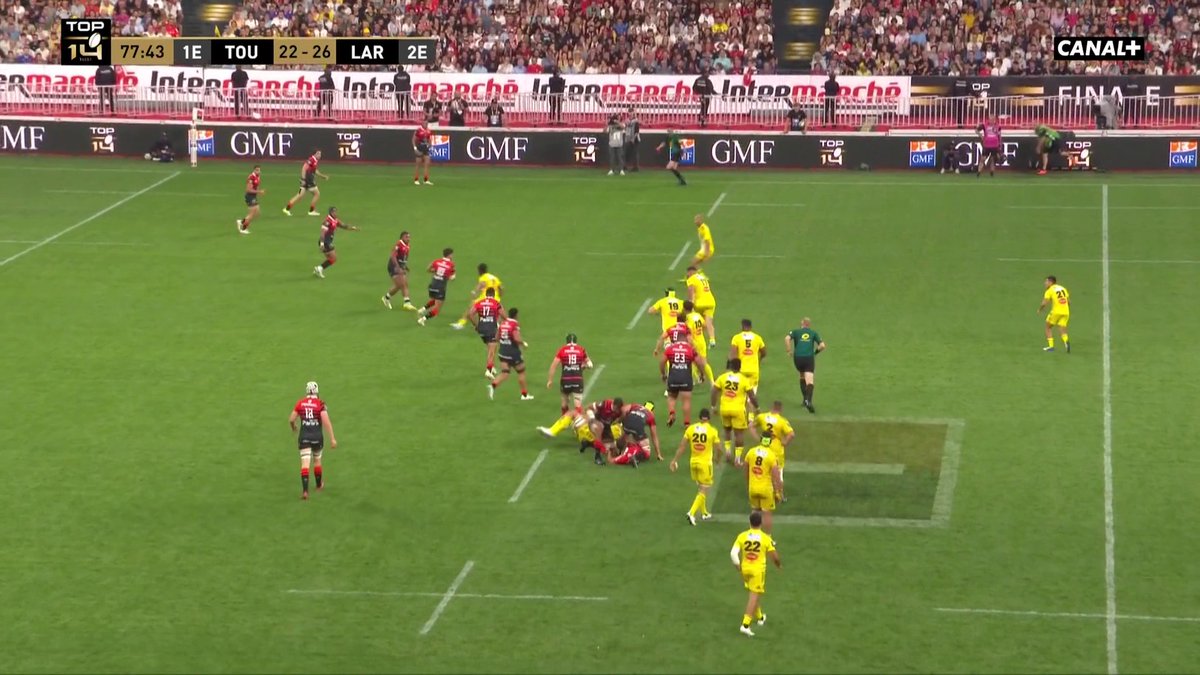 L'ESSAI DE LA GAGNE !! Romain Ntamack aplatit un incroyable essai à 1 minute de la fin du match et offre le Brennus au Stade Toulousain ! #FinaleTOP14