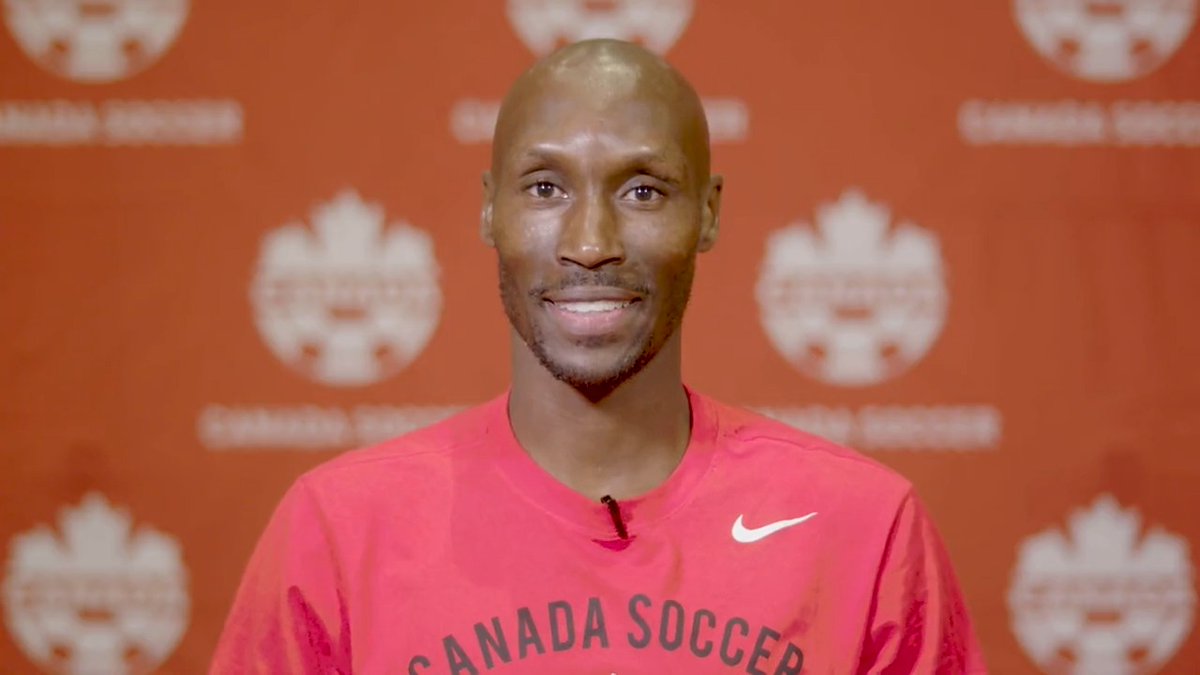 A message from our captain, @AtibaHuthchinson: "It has been an amazing 20 years putting on the jersey and representing our beautiful country. Now it's time for me to hang up the boots after the game tomorrow." #ThankYouAtiba 🇨🇦❤️