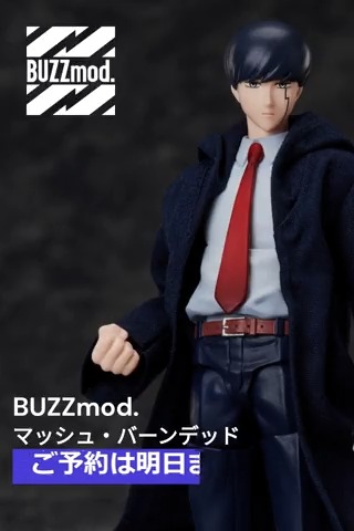 |◤━━━━━ 🔥明日締切🔥 ━━━━━◢| ︎ 1/12スケールアクションフィギュア 「BUZZmod. マッシュ・バーンデッド」 ご予約は明日6/19(月)まで💪 この機会をお見逃しなく👊 📌詳細はANIPLEX+へ #マッシュル