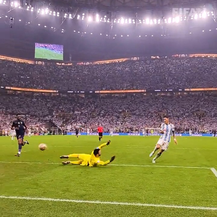 El gol de Di María en la final del mundo.