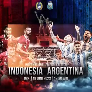 Satu hari jelang kick-off laga FIFA Match Day Indonesia kontra Argentina! 🔥 Sampai jumpa di Stadion Utama Gelora Bung Karno! 👋 #KitaGaruda #GarudaMendunia