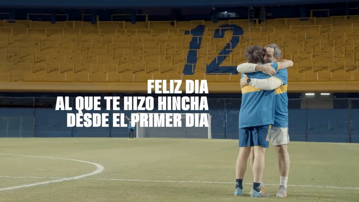 ¡Feliz día al que te hizo hincha desde el primer día! 🙌 💙💛💙