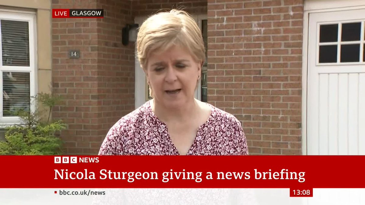 “I am certain I have done nothing wrong,” says Scotland's former first minister Nicola Sturgeon as she arrives home for first time since her arrest last week