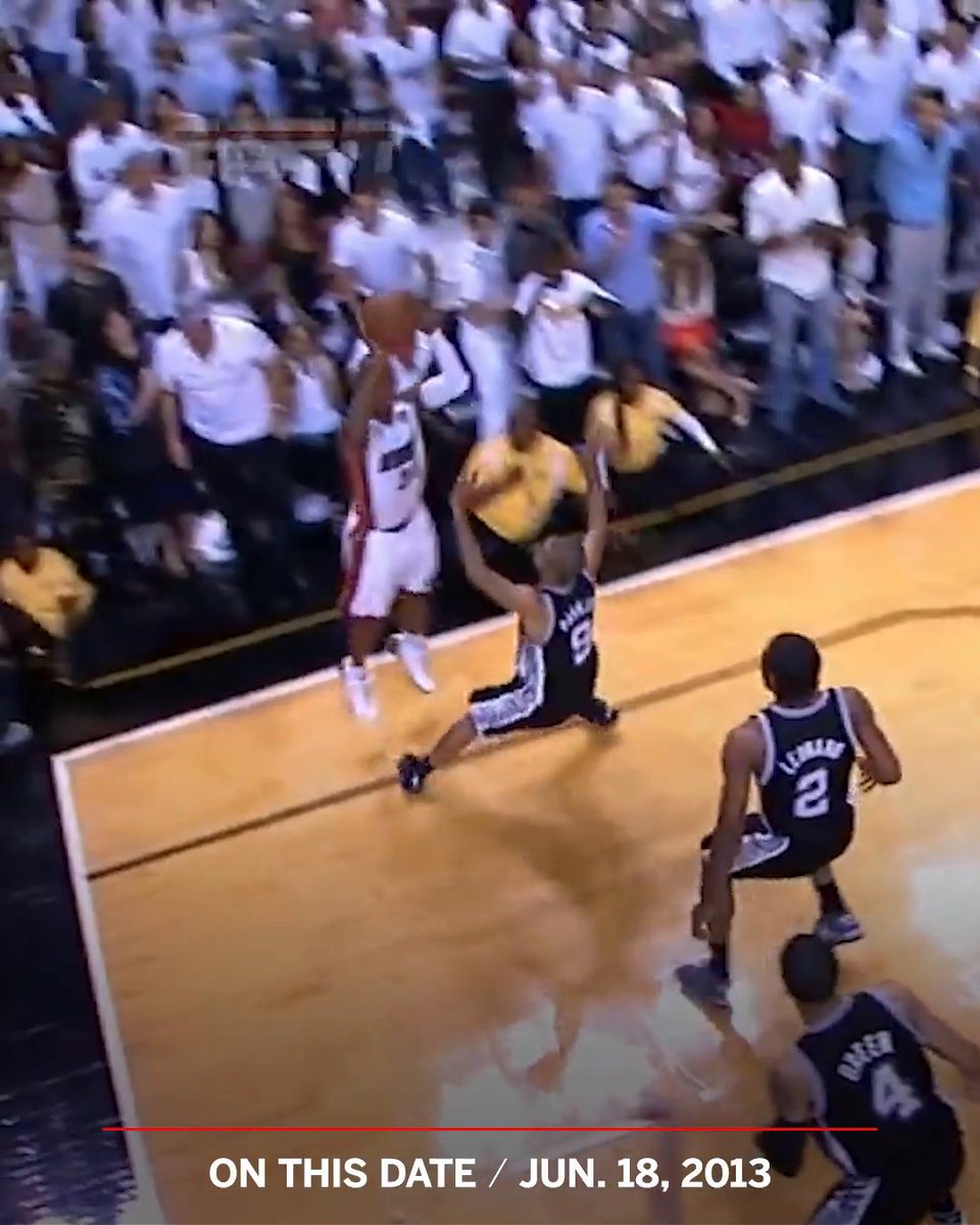 "Back out to Allen, his three-pointer, BANG!" It has been a decade since Ray Allen hit one of the most clutch shots in NBA Finals history 🔥