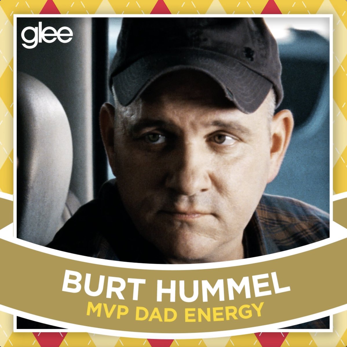 Some serious GOAT energy coming from Burt. Stream #Glee this #FathersDay on @Hulu and Disney+.