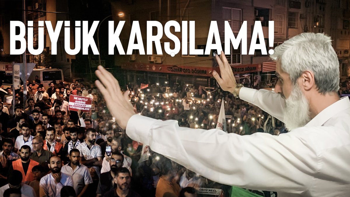 Alparslan Kuytul Hocaefendi'ye Tahliye Sonrası Büyük Karşılama • 17 Haziran 2023