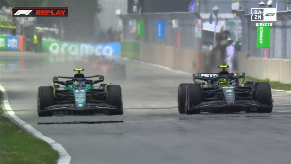 🔥 ¡¡¡HAZ LO QUE TÚ QUIERAS, FERNANDO ALONSO!!!!! 🔥 Está encendido. Está con hambre. Qué pasada de adelantamiento a Hamilton 😍 #CanadaDAZNF1 🇨🇦