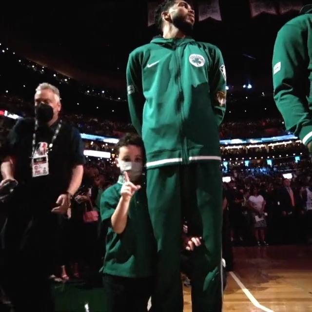 Jayson Tatum discusses Fatherhood and what being Deuce’s dad means to him 💚 #FathersDay