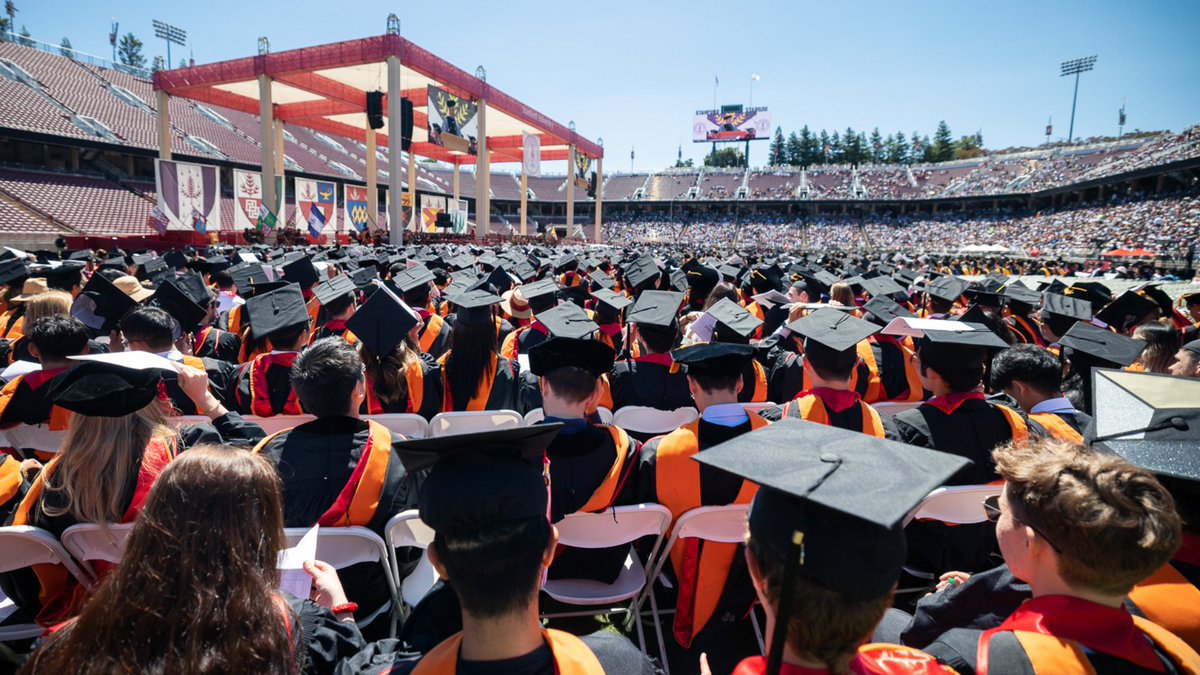 Stanford's 132nd Commencement ceremony 🎓 #Stanford2023