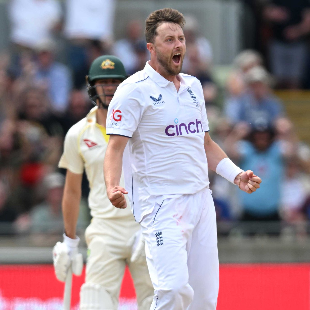 Things got heated on day three at Edgbaston but Ollie Robinson has no regrets 👀 What will day four bring? #Ashes