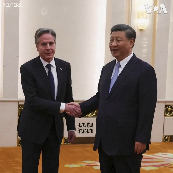 美国国务卿布林肯在他上任两年半来对中国首次访问最后一天(2023年6月19日)的下午会见了中国国家主席习近平。双方官员在会谈一个小时前才对外宣布这次会晤。全文报道：