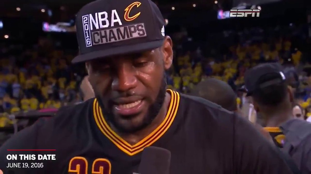 7 years ago today… Cleveland was the city of champions once again 🏆🏆🏆