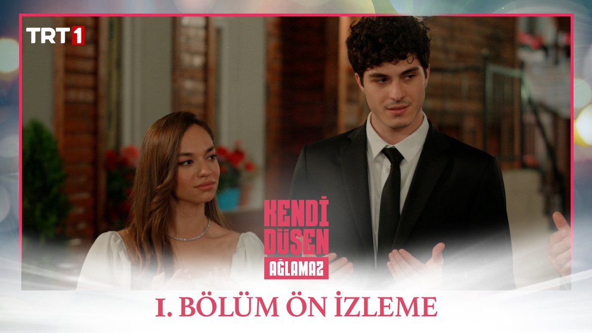 “Birbirlerine pırıl pırıl bakan bu iki gencimizi birbirlerine bağışla ey yüce Allah’ım.” 1. Bölüm Ön İzleme Yayında ✨ #KendiDüşenAğlamaz ilk bölümüyle 22 Haziran Perşembe 20.00’de #TRT1 ‘de başlıyor! 🤩 TRT 1