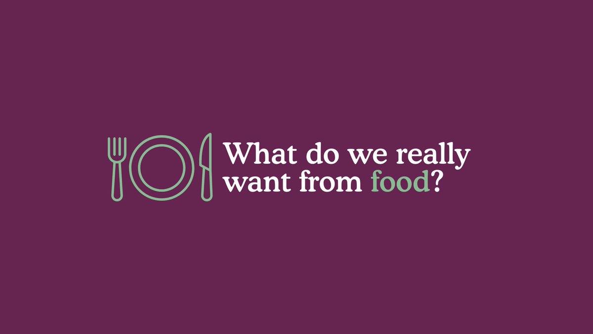 Today we launch the UK's biggest ever conversation about food. We're asking what people really think about food. We’ll share what we find with policymakers + businesses ahead of the election. We think they may be surprised. #TheFoodConversation 👇
