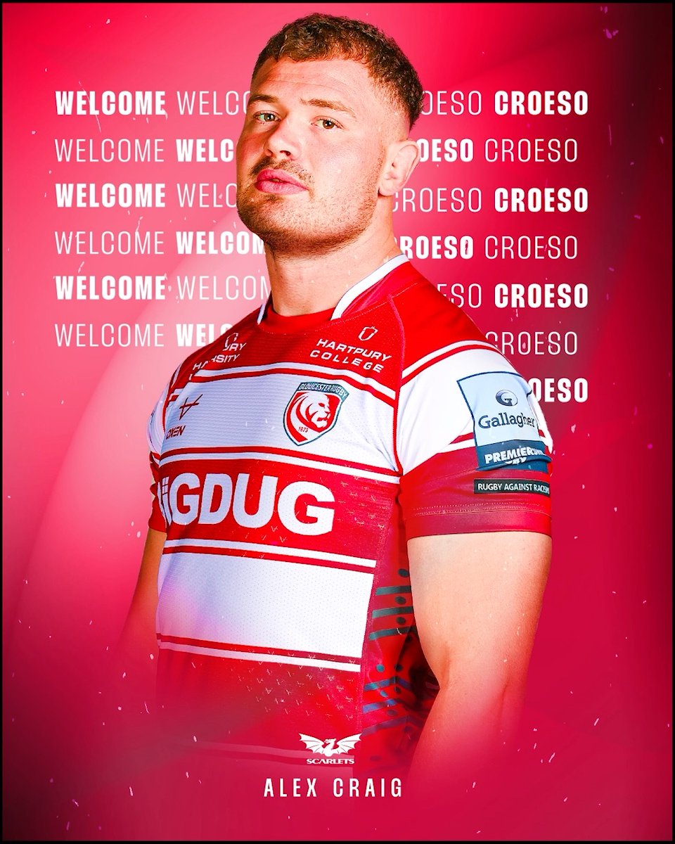 โ๏ธ Croeso Alex Craig!! The Scotland international second row has joined the Scarlets ahead of the 2023-24 season Maeโr Scarlets wedi arwyddoโr chwaraewr rhyngwladol iโr Alban Alex Craig o Gaerloyw Story ๐ #YmaOHyd