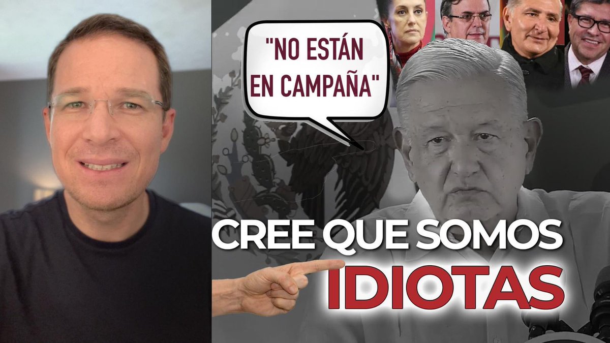 AMLO anda muy ocupado haciéndola de jefe de partido con sus corcholatas, mientras el país se cae a pedazos. En 5 años ya van más muertos que en todo el sexenio de Calderón. “Abrazos no balazos” fue un fracaso. Urge un cambio y en 2024 lo vamos a lograr.
