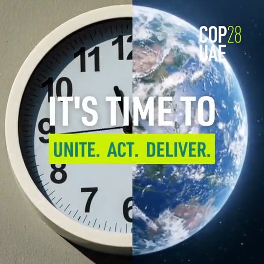 In less than 6️⃣ months, the world 🌍 will UNITE in the UAE 🇦🇪 as one global community to ACT on climate and DELIVER on our promises, leaving no one behind! ⏰ November 30 - December 12, 2023 📍 Expo City Dubai #COP28UAE