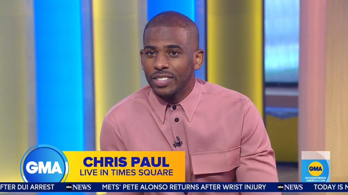 Chris Paul said he was on a flight when he found out about the reports that he was included in the Bradley Beal trade. "I was suprised too. ... In this league anything can happen.” (via Good Morning America)