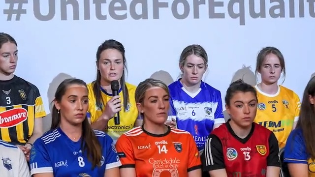 🗣 "We are elite players of our national sport and we're being told: 'Sort it out yourselves.'" Clare camogie player Chloe Morey explains in strong terms why the senior inter-county camogie and football panels will play this season 'under protest' | 🏐🏑