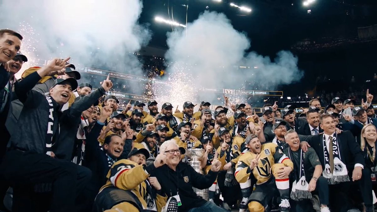 They said Vegas couldn’t be a hockey city. All we needed was a ‘shot at the Knight.' #VegasBorn
