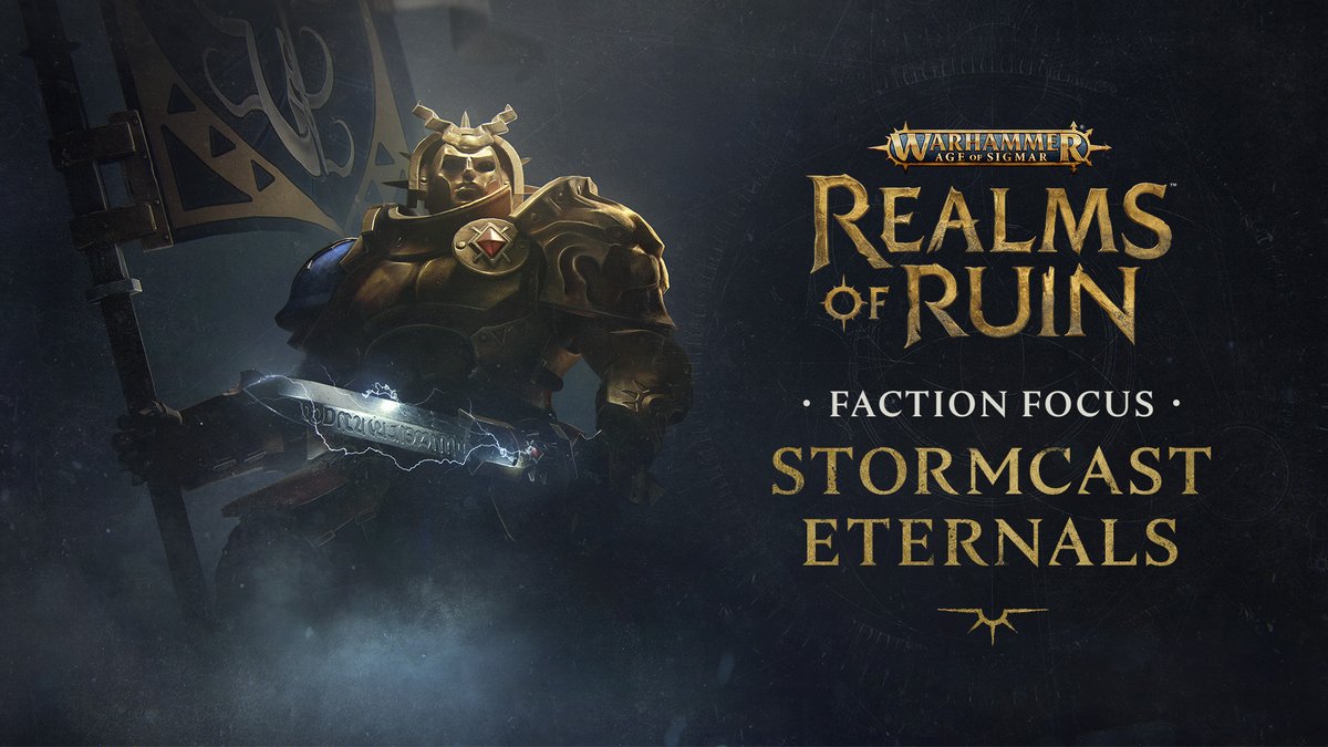 They are the God-King’s wrath made manifest! Learn more about the Stormcast Eternals and our innovative DirectStep™ system!