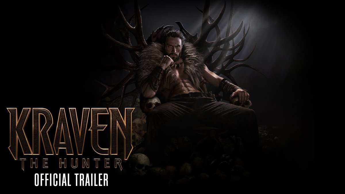 Once you’re on his list, there’s only one way off. Aaron Taylor-Johnson is #KravenTheHunter – watch the red band trailer now. The hunt is on exclusively in movie theaters October.