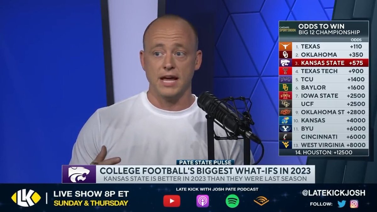 What if Kansas State is better than last season? @LateKickJosh breaks down the biggest what-ifs in 2023 🗣️ WATCH 📺: