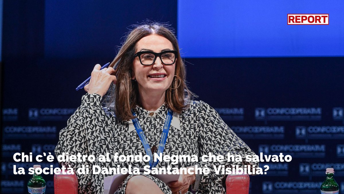 Nel 2019, per far fronte a una grave crisi di liquidità la società di Daniela Santanché Visibilia ha chiesto un prestito alla società di investimento di Dubai Negma. Ma chi c’è dietro al fondo che ha salvato la società? Segui #Report ora live su #Rai3👇