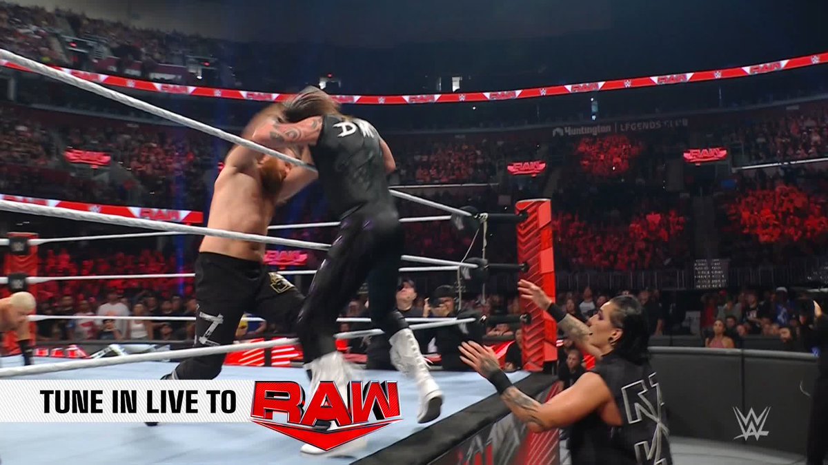 What a wild sequence of events!!! #WWERaw